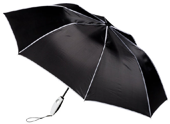 paraplu automatisch 94 cm polyester zwart