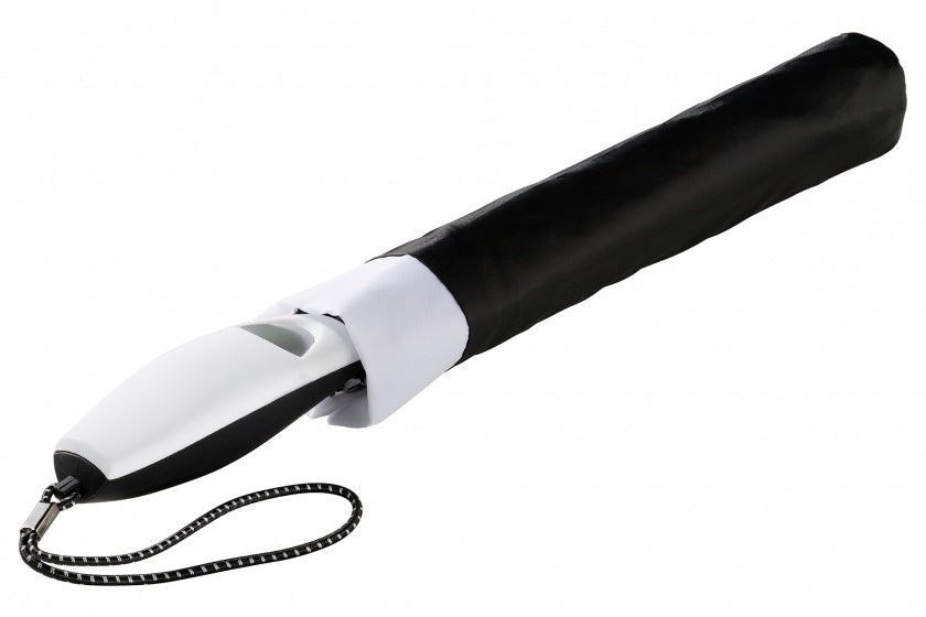 paraplu automatisch 94 cm polyester zwart