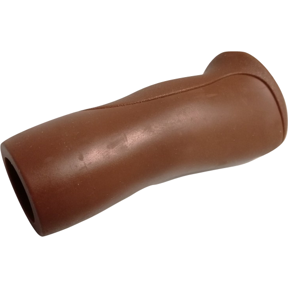 Poignée Gazelle gauche droite 115mm aero marron clair