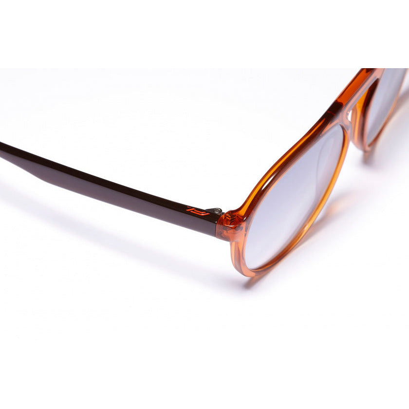 zonnebril unisex piloot cat.4 oranje lichtgrijs