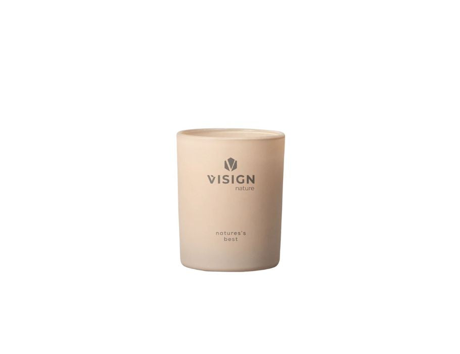 Visign Natuur Geurkaars Glas Nature's Best