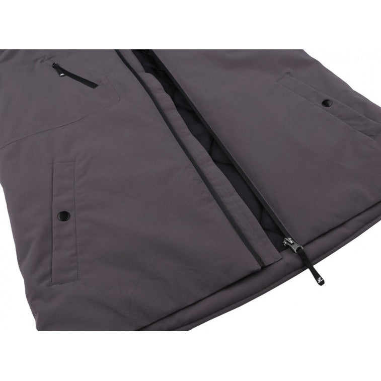 outdoorjas Derk heren polyester grijs maat XXL