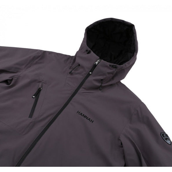 outdoorjas Derk heren polyester grijs maat XXL