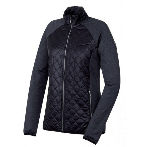 outdoorvest Elsa dames polyester donkergrijs maat 40