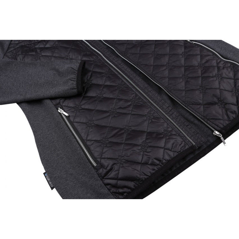 outdoorvest Elsa dames polyester donkergrijs maat 40