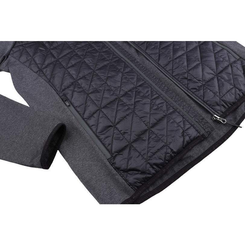 outdoorvest Enryx heren polyester donkergrijs maat M