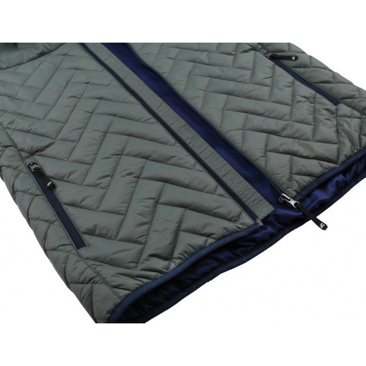 winterjas Tiago heren polyamide grijs maat S