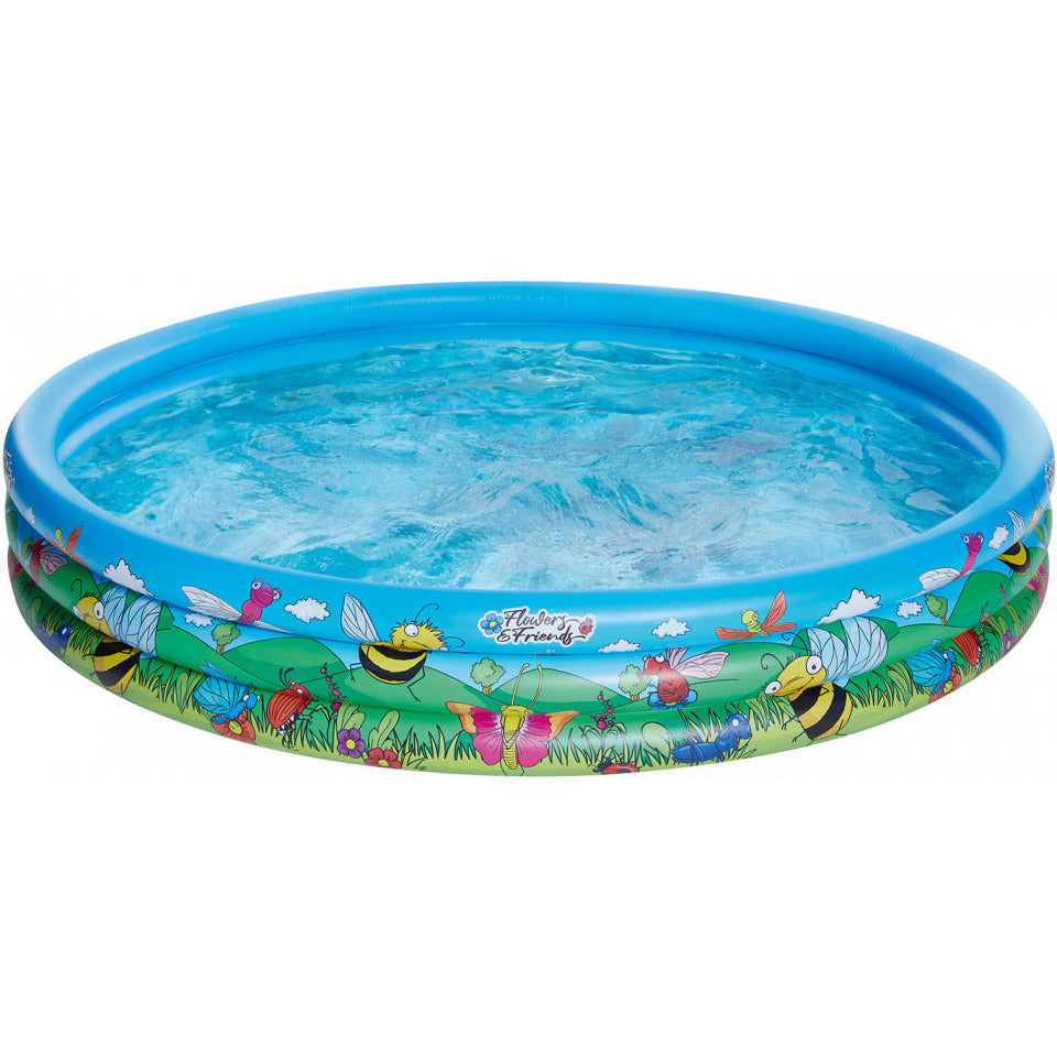 opblaaszwembad 178 x 30 cm blauw