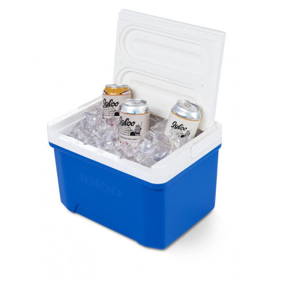 Laguna 9 koelbox 8 liter blauw wit