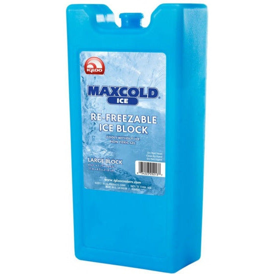 Maxcold Groot koelelement 930 gram blauw