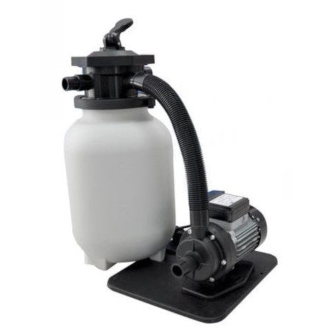 Interline Zwembadfilterset 6 m³ uur wit 450W 8-delig