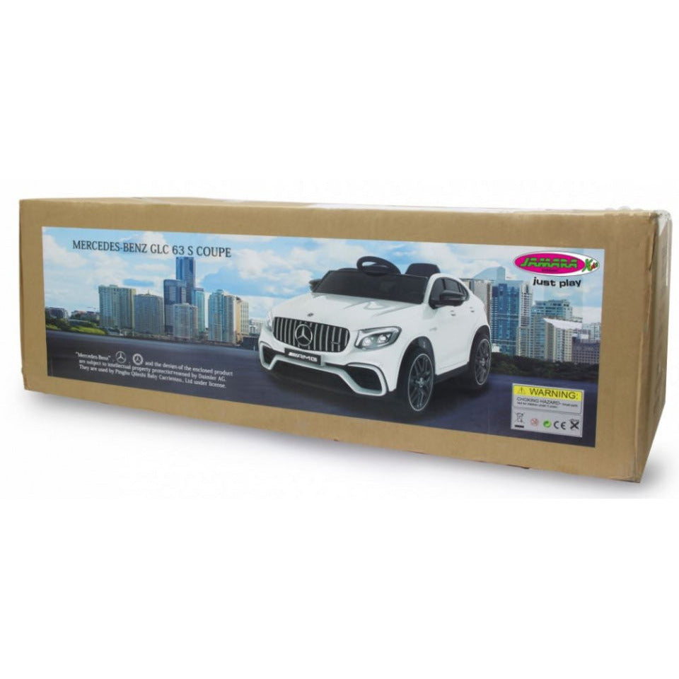 Mercedes-AMG GLC 63 S accuvoertuig junior 115 cm blauw