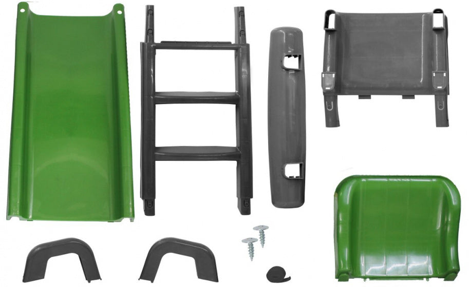 Fendt glijbaan jongens 145 x 59 x 79 cm groen grijs