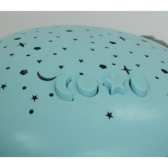 Dreamy Elephant nachtlamp led 32 cm grijs blauw