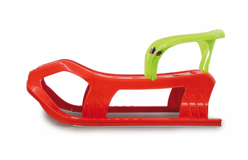 Jamara Snow Star slee met rugleuning 90 cm rood