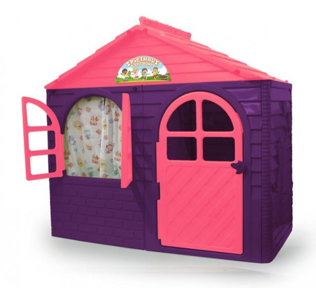 Little Home speelhuis 130 x 78 cm paars roze