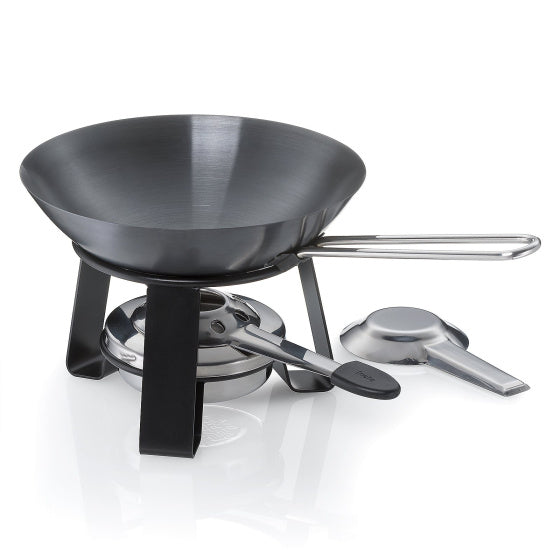 Joy miniwok met rechaud Ø 18 cm zwart
