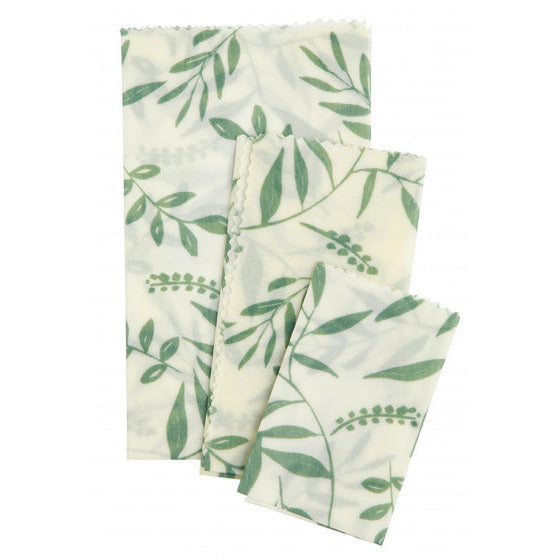 emballage alimentaire Natural Elements végétalien vert 3 pièces