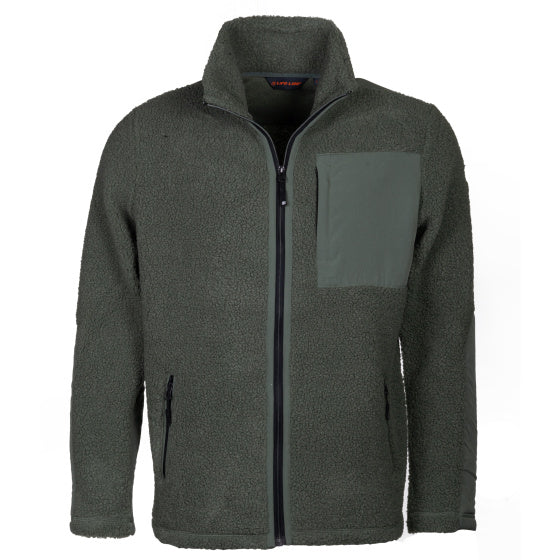 Life line Artic Sherpa Fleece Jack heren groen maat 3XL