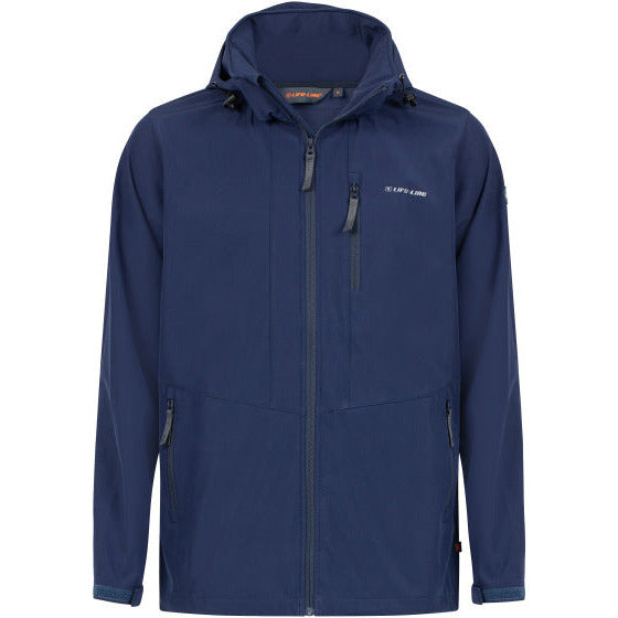 Life line Hidde Softshell Jas Heren Blauw Maat M (46)