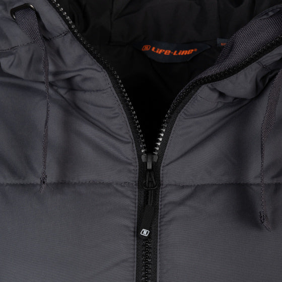Life line Howitt Fake Down Parka dames grijs maat 4XL