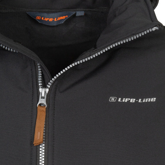 Kasper softshell jas heren zwart maat XL