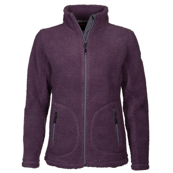 Lorne Sherpa Fleecejas dames paars maat S