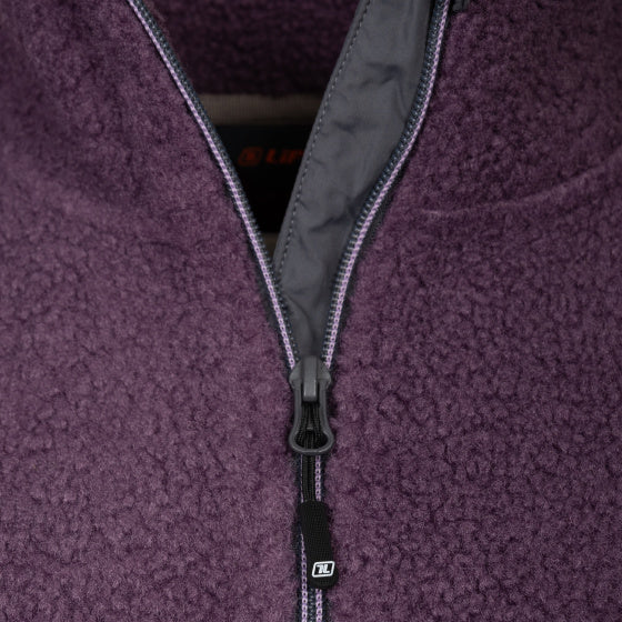 Lorne Sherpa Fleecejas dames paars maat XXL