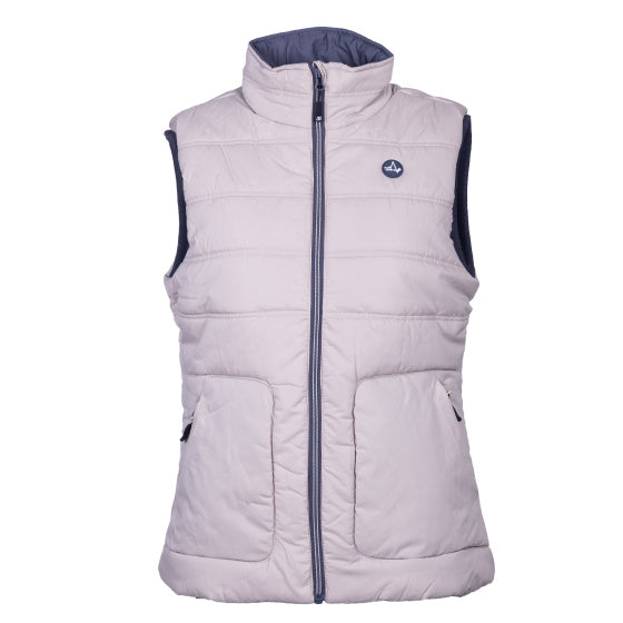 Life line Tully Fake Down bodywarmer dames beige maat M