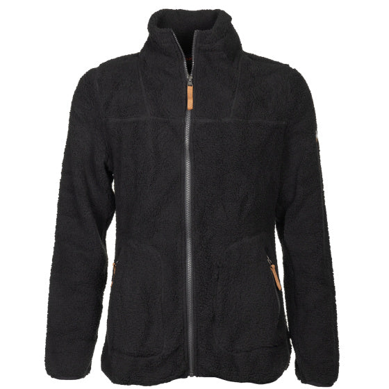 Wendy fleecevest dames zwart maat XL