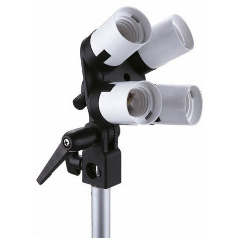 Linkstar Lamphouder LH-4U voor 4 Lampen + Parapluhouder + Kantelbeugel