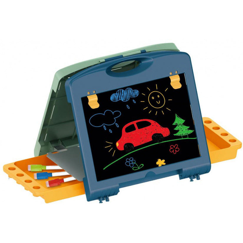 tekenbord junior 40-delig blauw groen