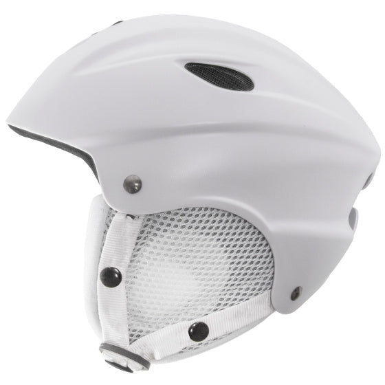 Skihelm unisex wit maat 58 61 cm