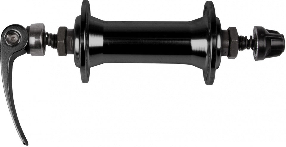 Eco SW Voornaaf 32G Holle As 100 mm Zwart