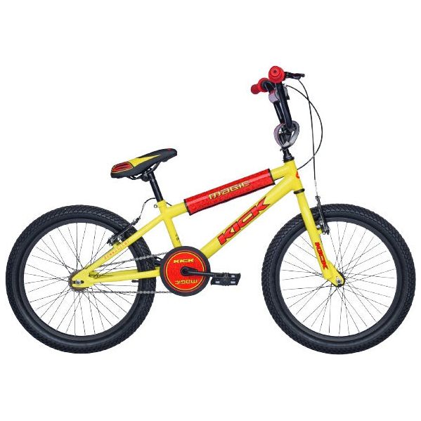 Magic Kick 16 pouces jaune rouge
