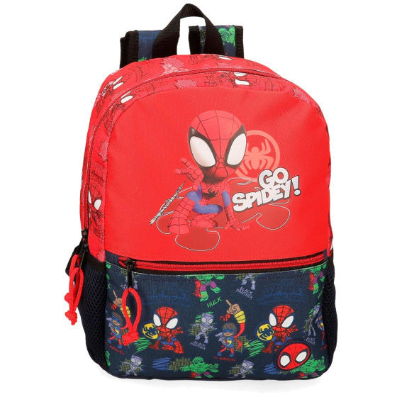 Marvel Spider-man Go rugzak junior rood zwart