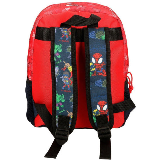 Marvel Spider-man Go rugzak junior rood zwart