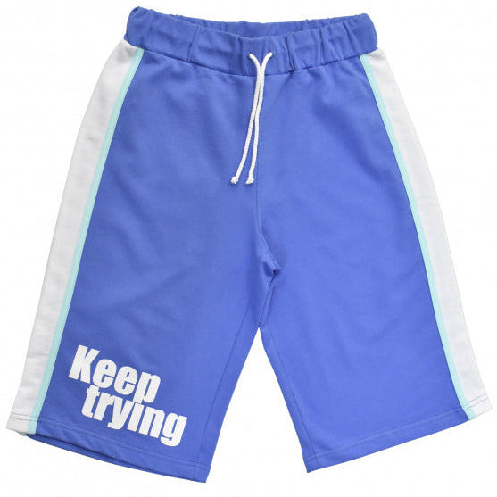 kort Jimminie jongens katoen paars maat 152