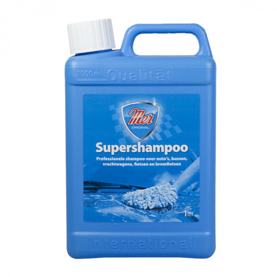 autoshampoo Supershampoo 1 liter blauw