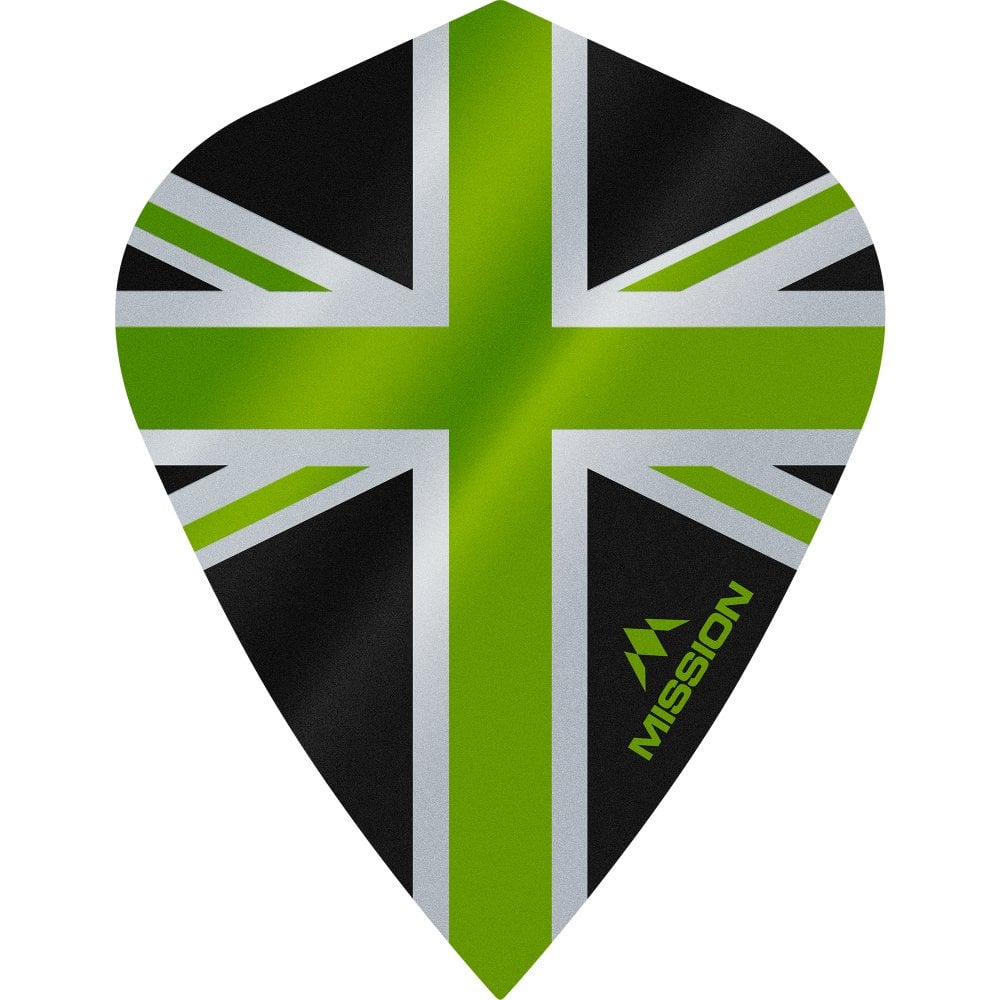 Mission Alliance Kite Zwart - Groen