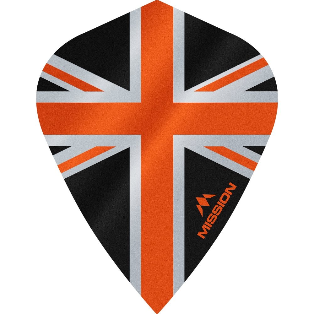 Mission Alliance Kite Zwart - Oranje