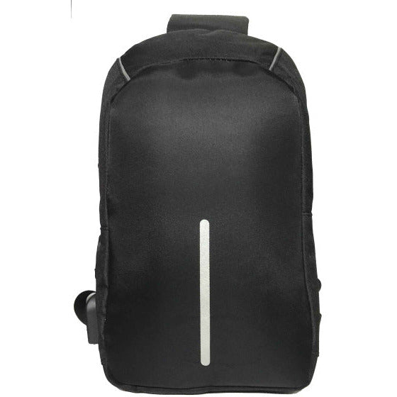sac à bandoulière Zita 4 litres 19,5 x 7 x 29 cm polyester noir