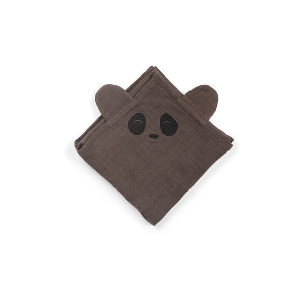Nuuroo Nuuroo Bjørk knuffeldoekje 2-pack Panda