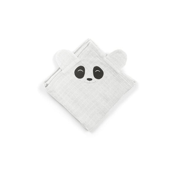 Nuuroo Nuuroo Bjørk knuffeldoekje 2-pack Panda