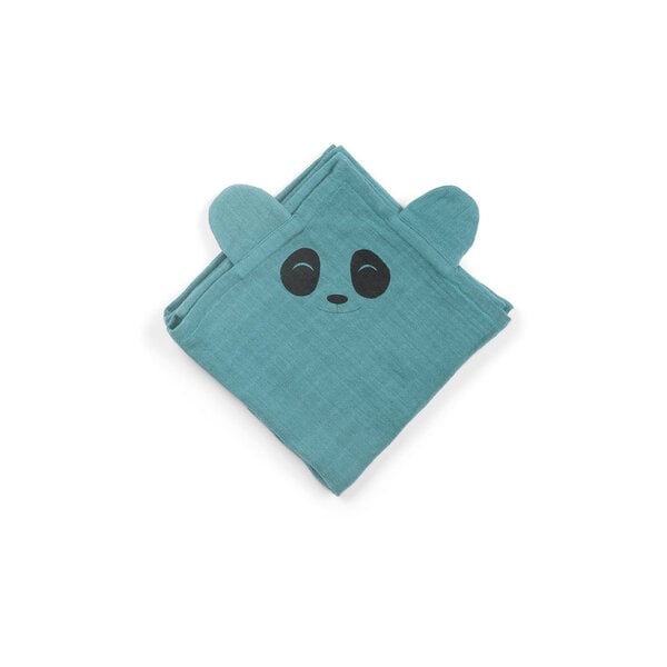Nuuroo Nuuroo Bjørk knuffeldoekje 2-pack Panda