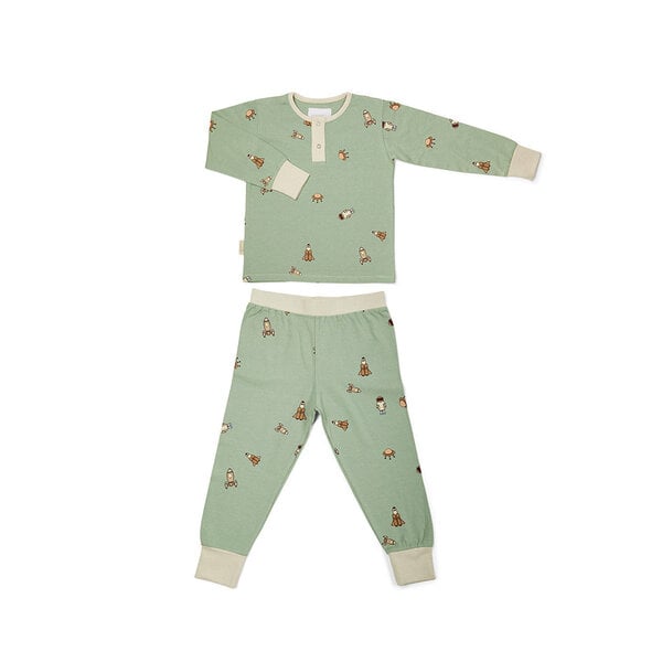 Nuuroo Nuuroo Sara nachtkleding-Lichtgroene Space
