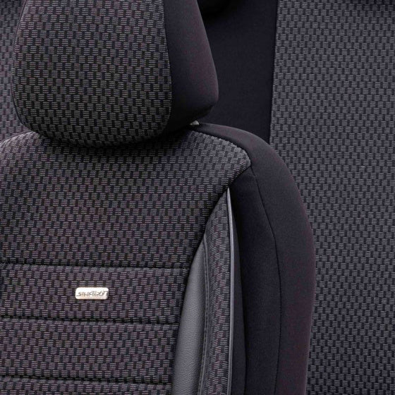 jeu de housses de siège SelectedFit Sports 2 mm noir 11 pièces