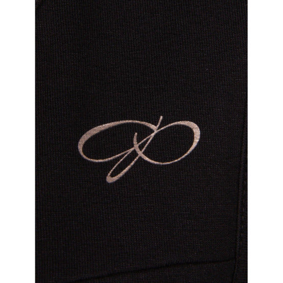 Fitness shirt s sl v-neck dames zwart maat S