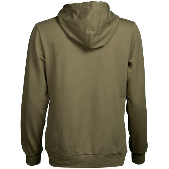 Sweat Hoody Katoen Dames Camouflagegroen Maat 3XL