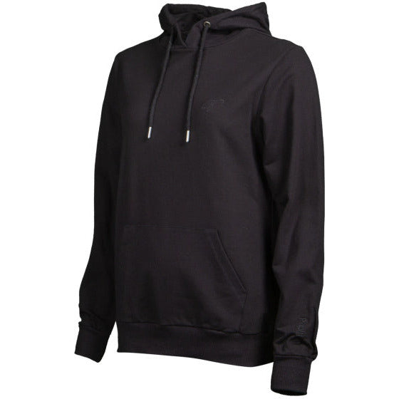 Sweat Hoody Katoen Dames Zwart Maat XL